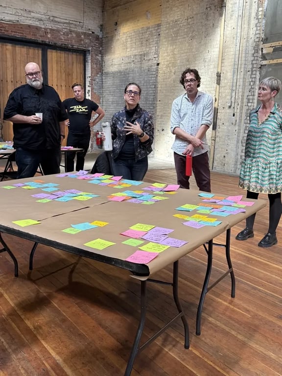 Images from the Near Future Laboratory workshop 'Futures of Work'