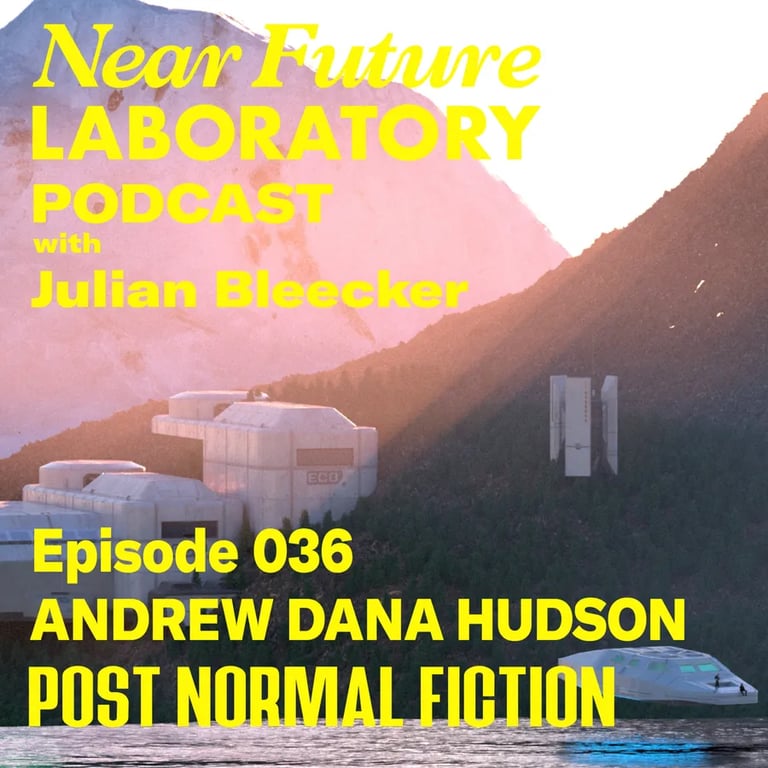 Near Future Laboratory Podcast Season {podcast.data.season} Episode {podcast.data.episode} titled {frontmatter.title}