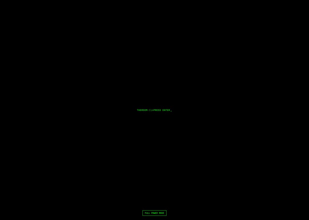 Screenshot of The Room.
