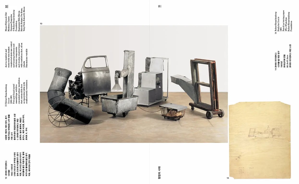 A spread from the book E.A.T. Works