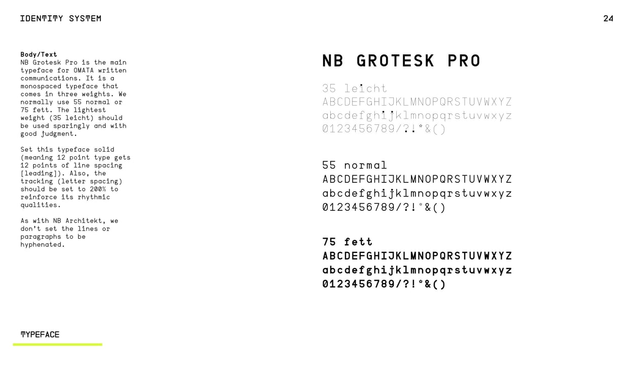 OMATA Brand Books: v1.3, page 24