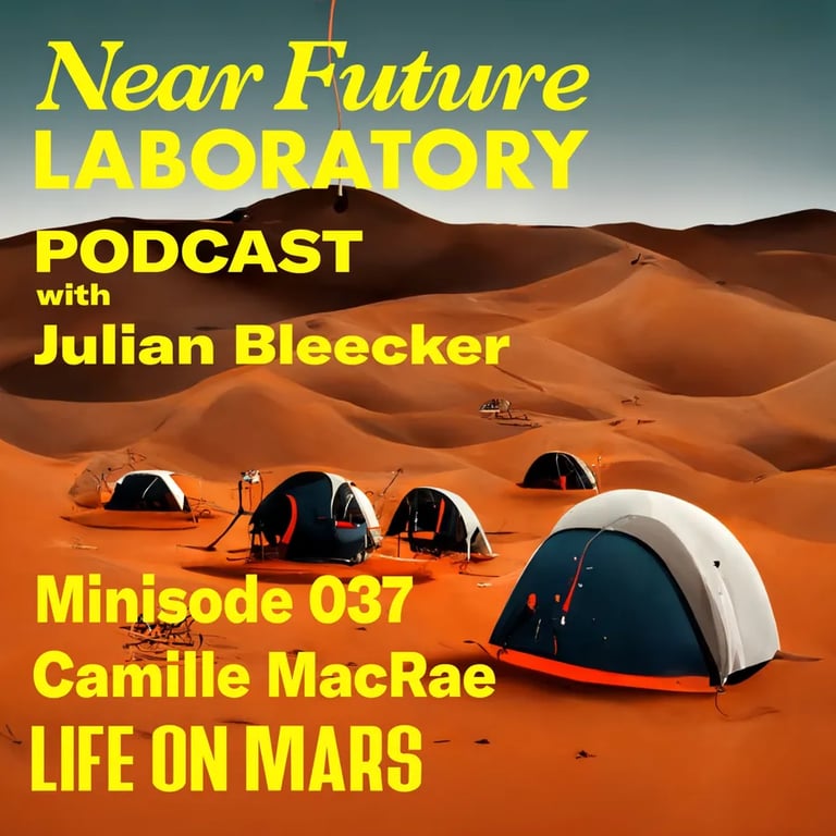 Near Future Laboratory Podcast Season {podcast.data.season} Episode {podcast.data.episode} titled {frontmatter.title}