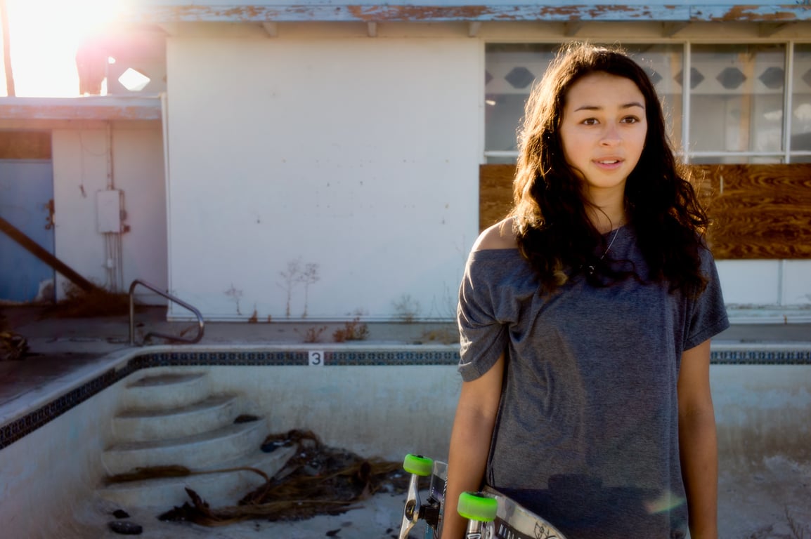 Photograph from the Hello, Skater Girl archive, 2011–2012.
