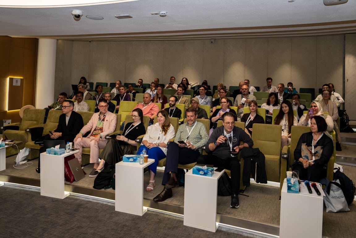 Images from the symposium The Future of Being Human at MBZUAI in Abu Dhabi November 20-22 2025 hosted by Elizabeth Churchill