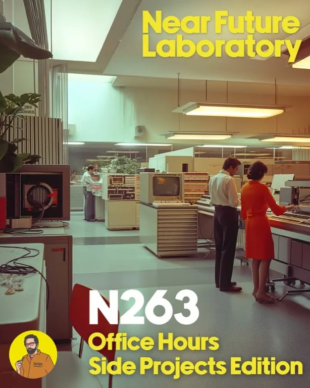 Near Future Laboratory Office Hours Art N263
