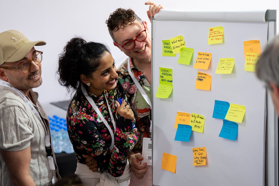 Images from the symposium The Future of Being Human at MBZUAI in Abu Dhabi November 20-22 2025 hosted by Elizabeth Churchill