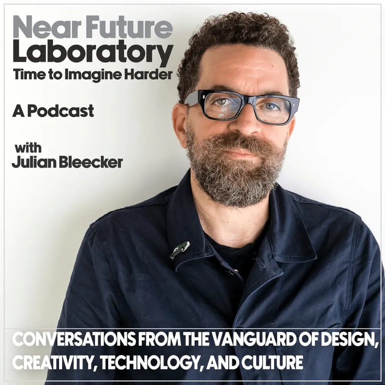 Near Future Laboratory Podcast Season {podcast.data.season} Episode {podcast.data.episode} titled {frontmatter.title}