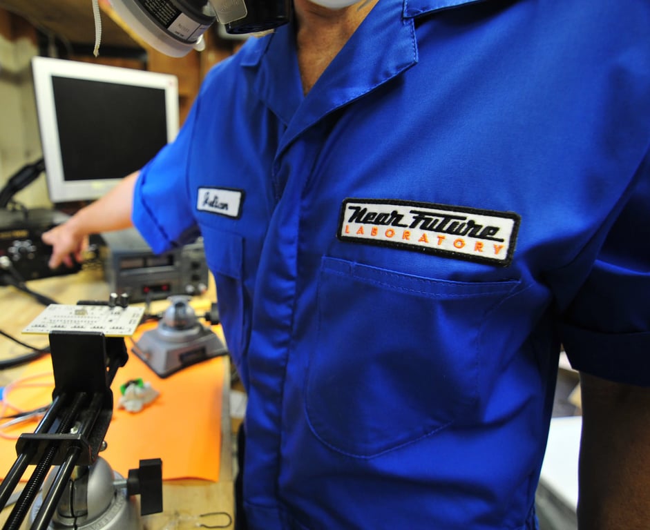 The Near Future Laboratory Artificial Intelligence Designed Fictions Research Program