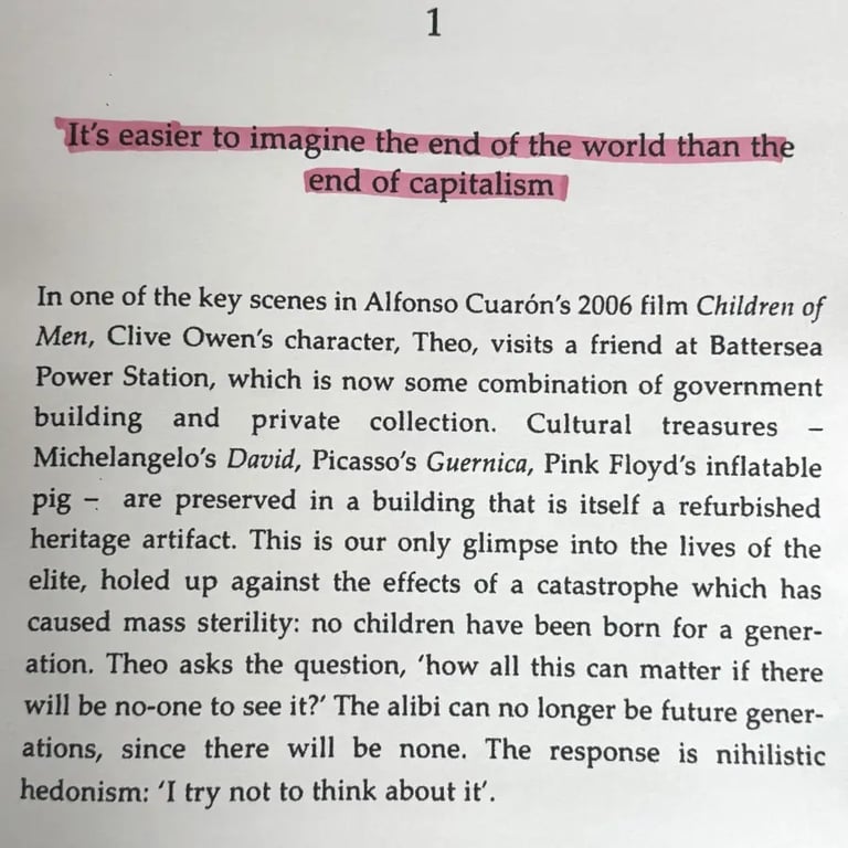 A picture of  apage and passage from Capitalist Realism: Is There No Alternative?