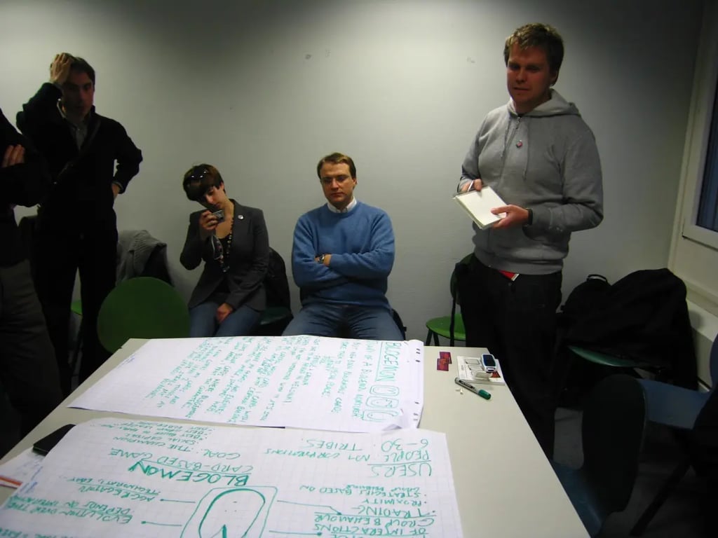 Image from the workshop Blogjects and the New Ecology of Things