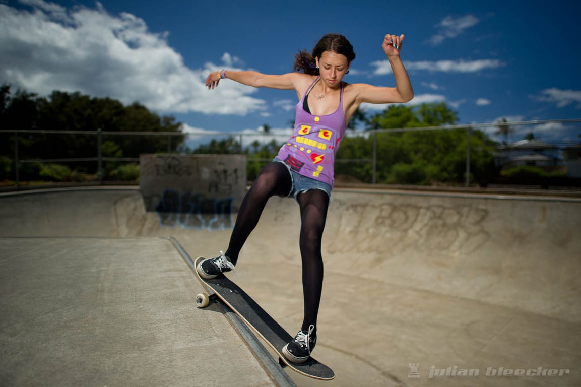 Lizzie Armanto photographed for Hello, Skater Girl.