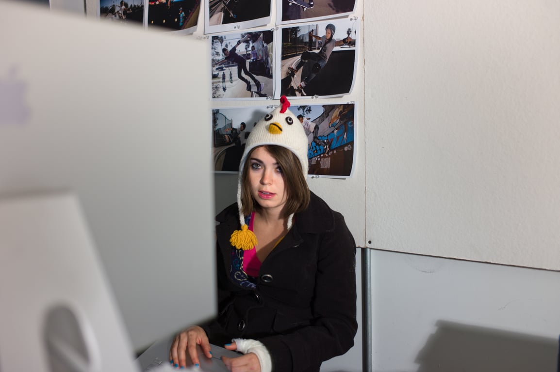 Photograph from the Hello, Skater Girl archive, 2011–2012.