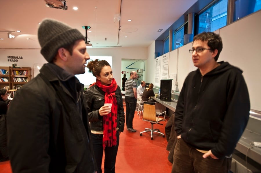 Image from the workshop medialab prado