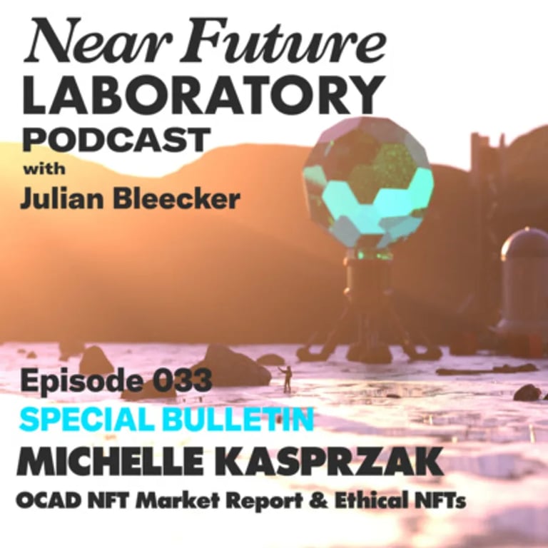 Near Future Laboratory Podcast Season {podcast.data.season} Episode {podcast.data.episode} titled {frontmatter.title}