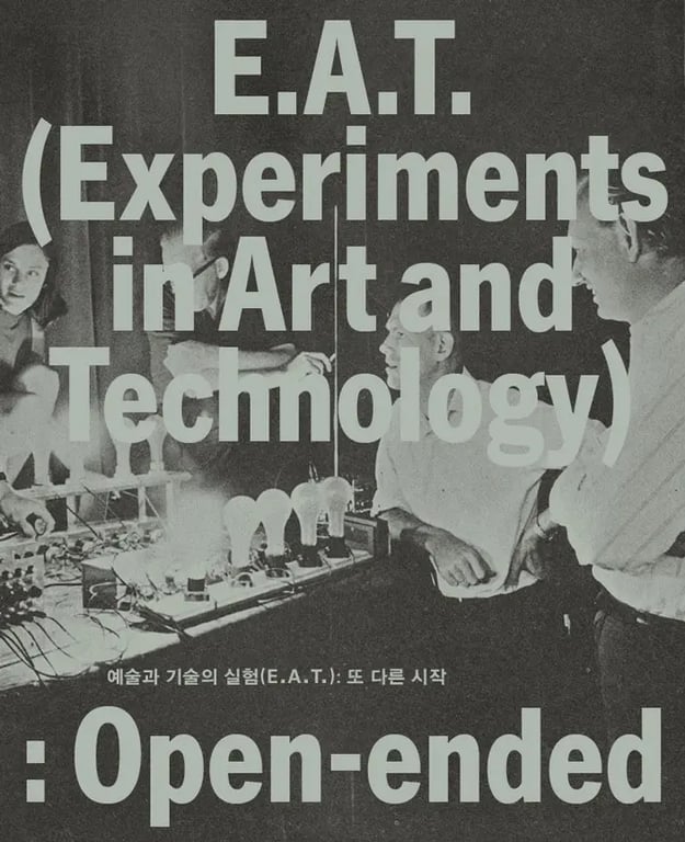 A spread from the book E.A.T. Works