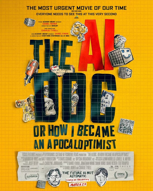 Movie poster for The AI Doc
