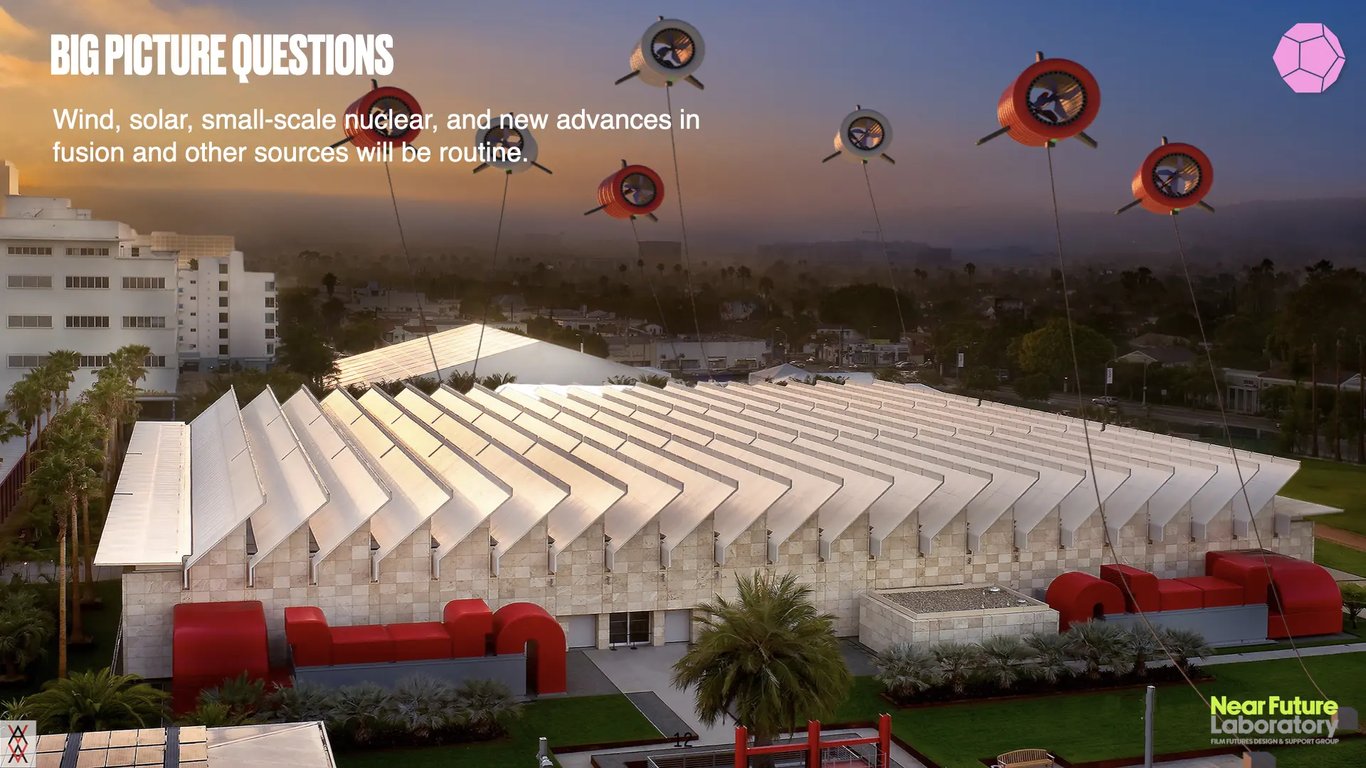 Image from the Near Future Laboratory project where Julian Bleecker was a Futurist Technical Consultant on the Netflix film by Brad Peyton, 'Atlas'