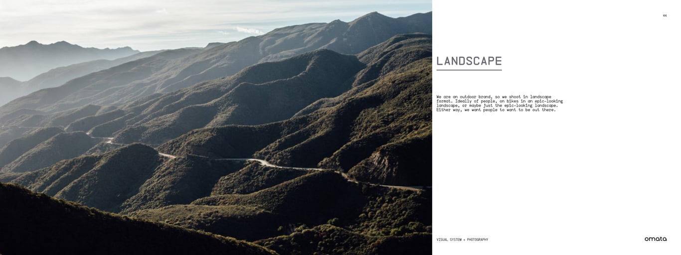 OMATA Brand Books: Identity Guide, page 30