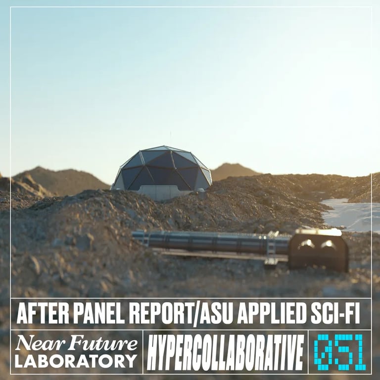 Near Future Laboratory Podcast Season {podcast.data.season} Episode {podcast.data.episode} titled {frontmatter.title}