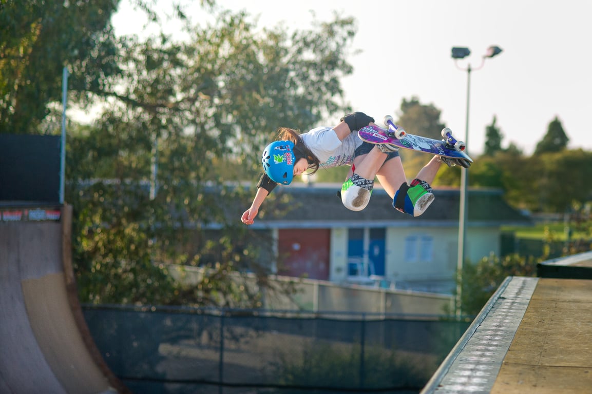 Photograph from the Hello, Skater Girl archive, 2011–2012.