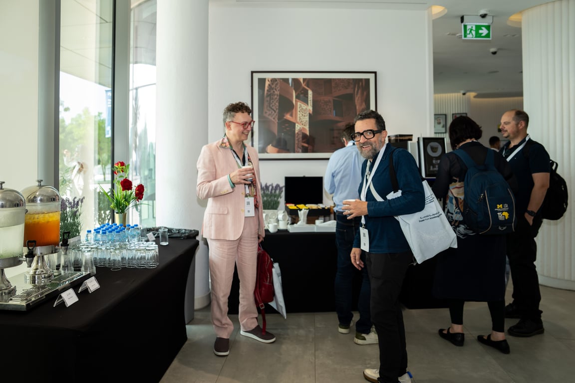 Images from the symposium The Future of Being Human at MBZUAI in Abu Dhabi November 20-22 2025 hosted by Elizabeth Churchill