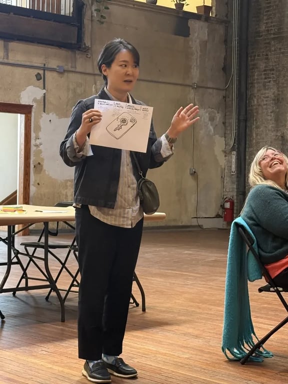 Images from the Near Future Laboratory workshop 'Futures of Work'