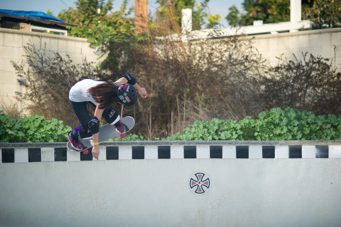 Photograph from the Hello, Skater Girl archive, 2011–2012.