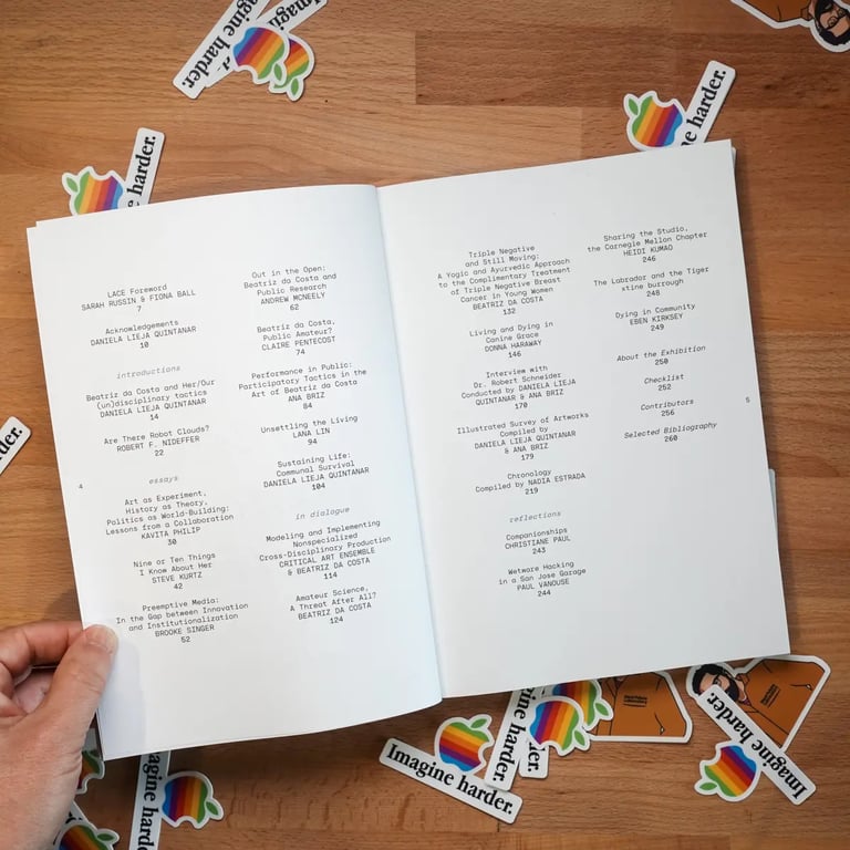 A photo from the book Beatriz da Costa: Undisciplinary Tactics by John Doe