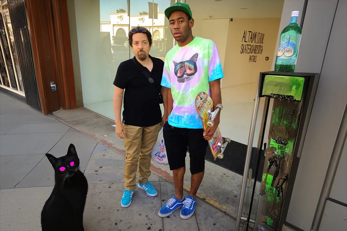 Julian Bleecker with Tyler The Creator