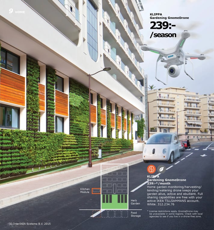 A photo from the Design Fiction project An IKEA Catalog from a Near Future by Julian Bleecker