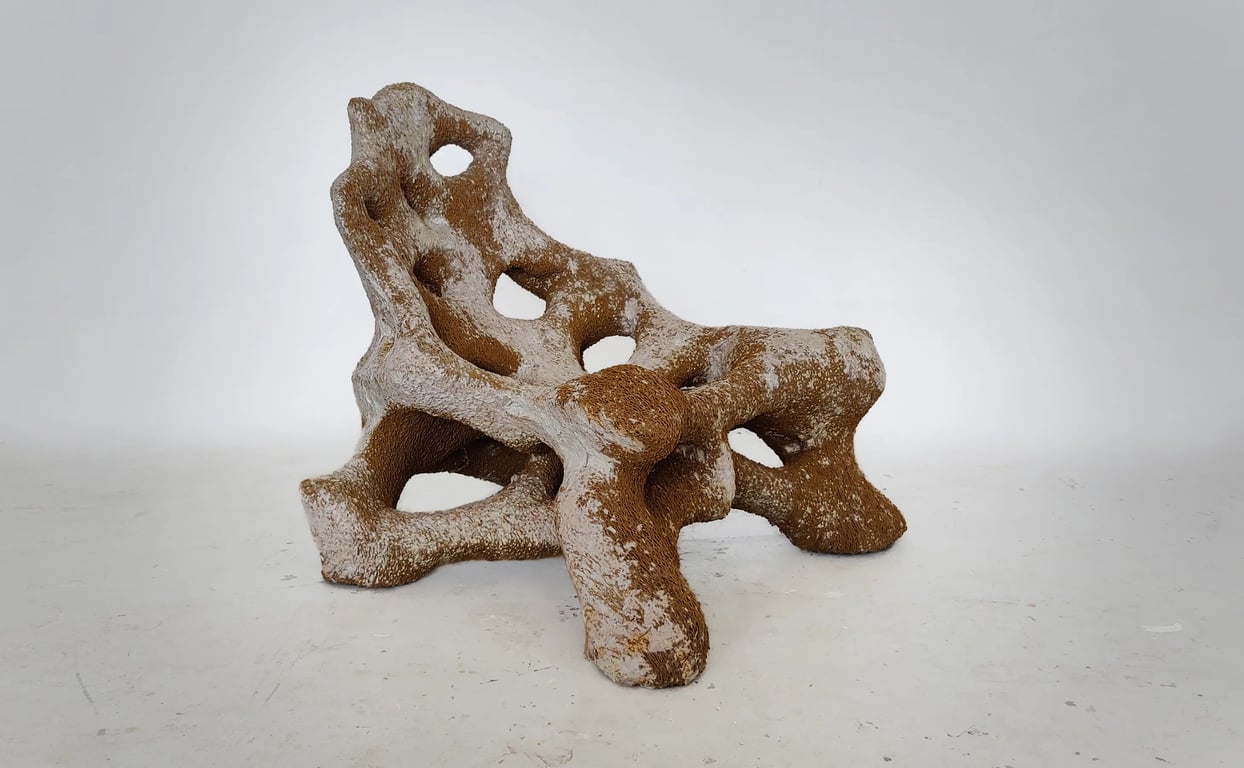 Images from the Near Future Laboratory Exhibition at Grassi Museum exhibit Futures Material and Design of Tomorrow