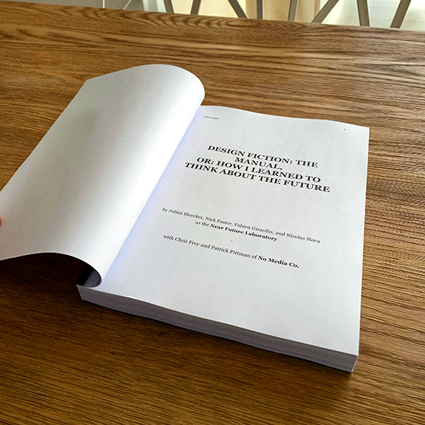 The Manual of Design Fiction or Design Fiction: The Manual 🤷🏽‍♂️