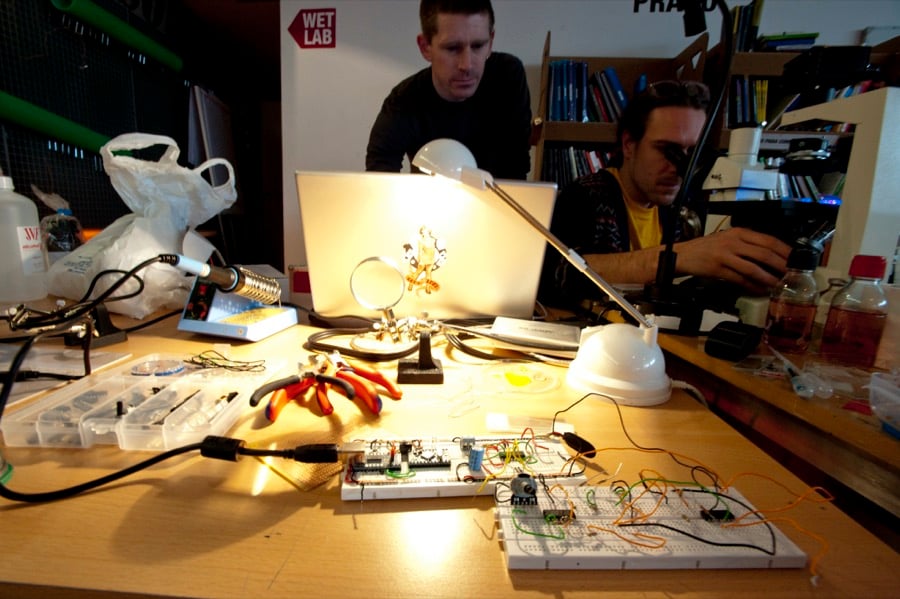 Image from the workshop medialab prado