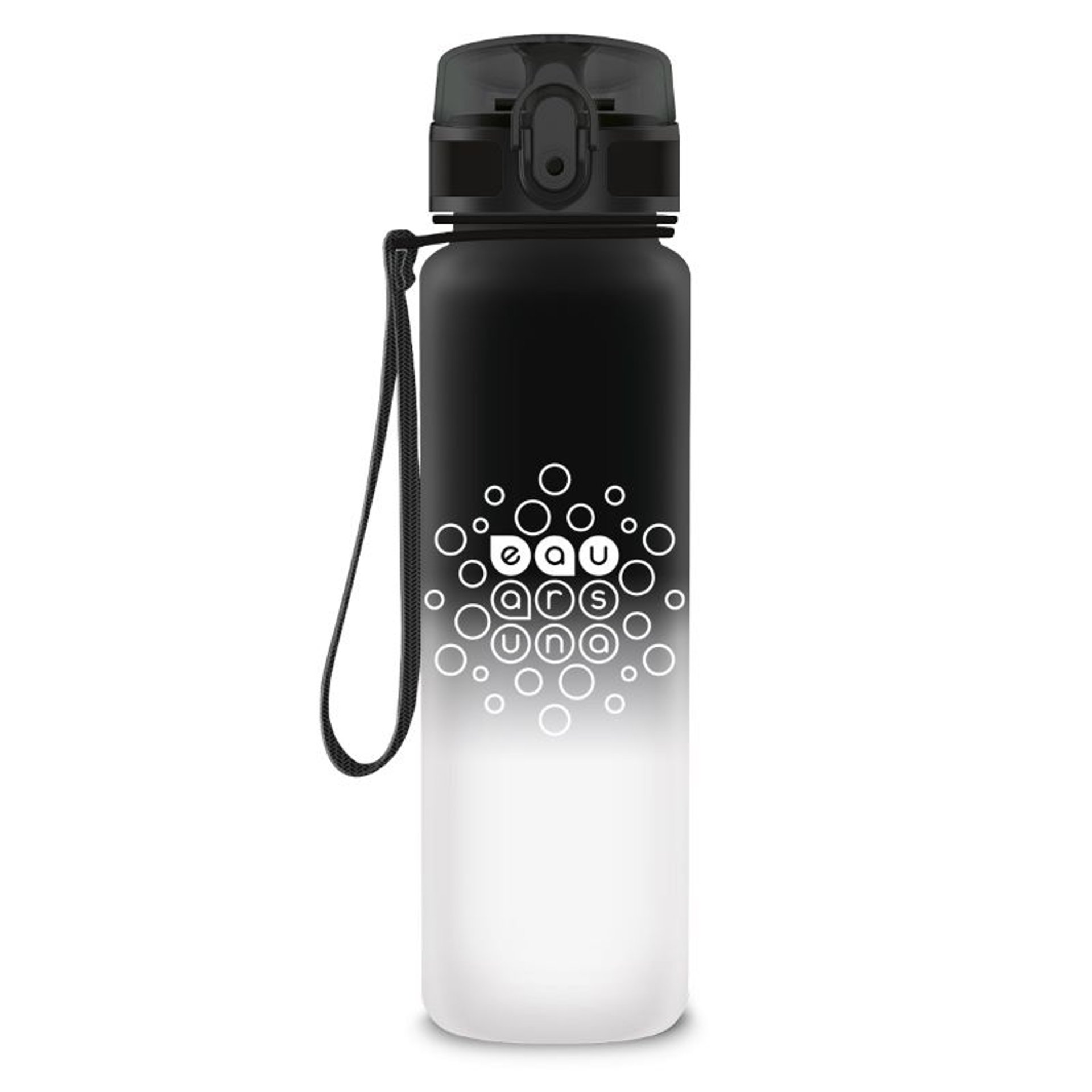 Бутилка за вода Ars Una Black   White 600ml - BPA free