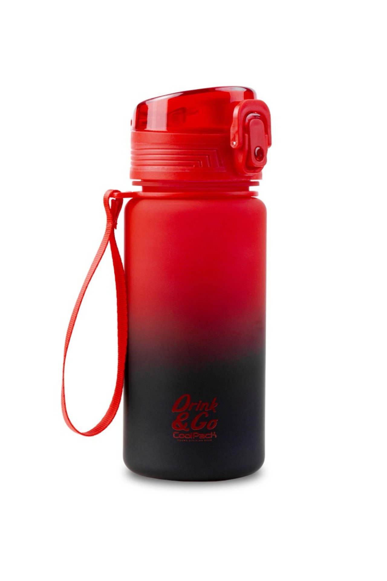 Бутилка за вода COOLPACK - Brisk 400ml - Gradient Cranberry