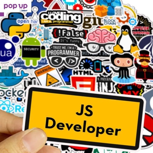 Водоустойчиви 50х стикери-Programing/Програмиране/Internet/Java/PHP/C#