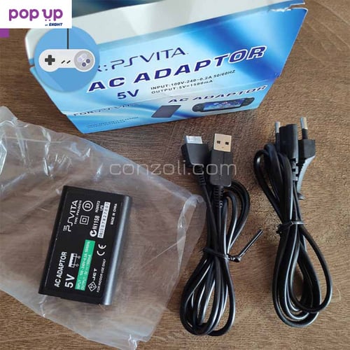 Зарядно устройство адаптер с USB кабел за PlayStation Vita PCH-1000 FAT конзоли