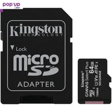 Карта памет Kingston  64GB MicroSDXC