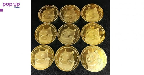 1 Dogecoin / 1 Догекойн Монета ( DOGE ) - Gold