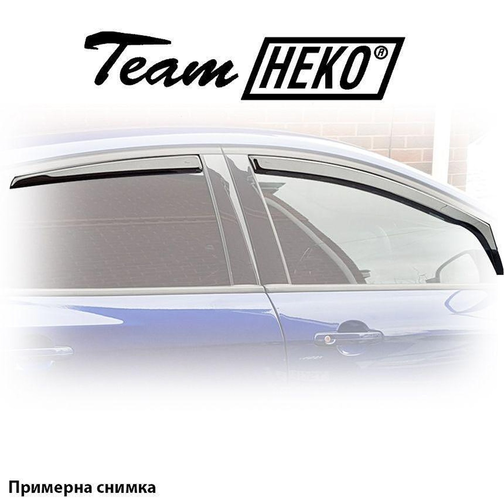 ВЕТРОБРАНИ Heko 11134 -  BMW X3 E83  2003-10  4бр. к-т