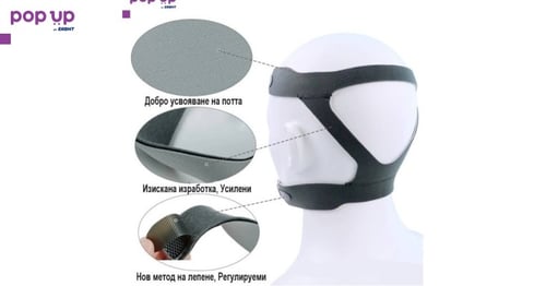 УСИЛЕНА Универсална Каишка (headgear) за глава за CPAP / ЦПАП маска