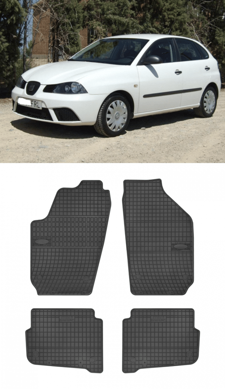 Гумени стелки Frogum съвместими с Skoda Fabia  Seat Ibiza  Seat Cordoba  VW Polo  VW Fox