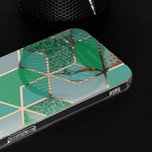 Кейс за Samsung Galaxy A54 - Techsuit Marble Series - Green Hex