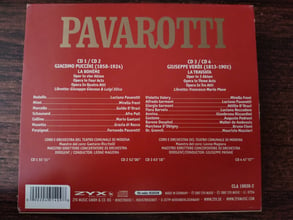 Комплект 4 CD Pavarotti