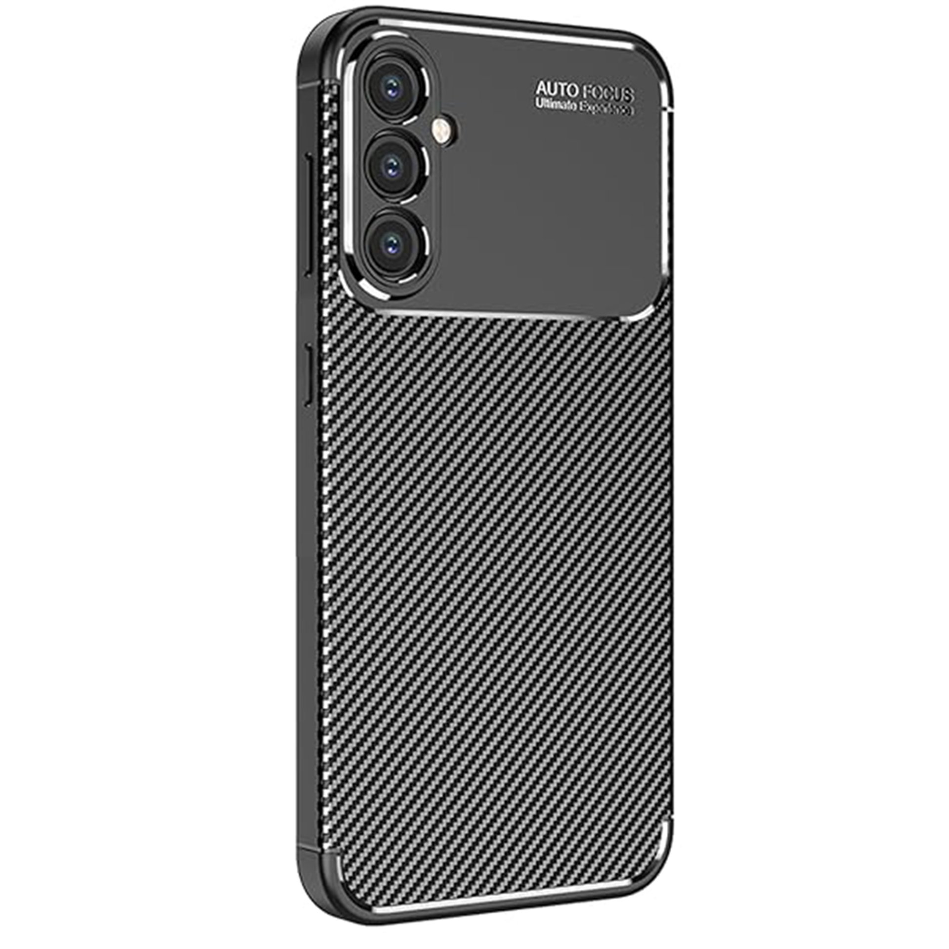 Кейс за Samsung Galaxy S24 Plus - Techsuit CarbonFiber - Черен