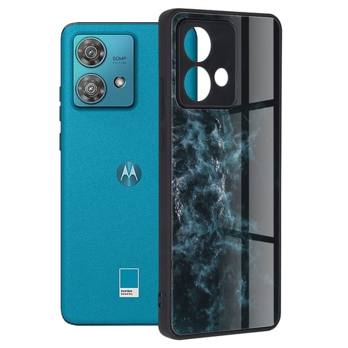 Кейс за Motorola Edge 40 Neo - Techsuit Glaze Series - Blue Nebula