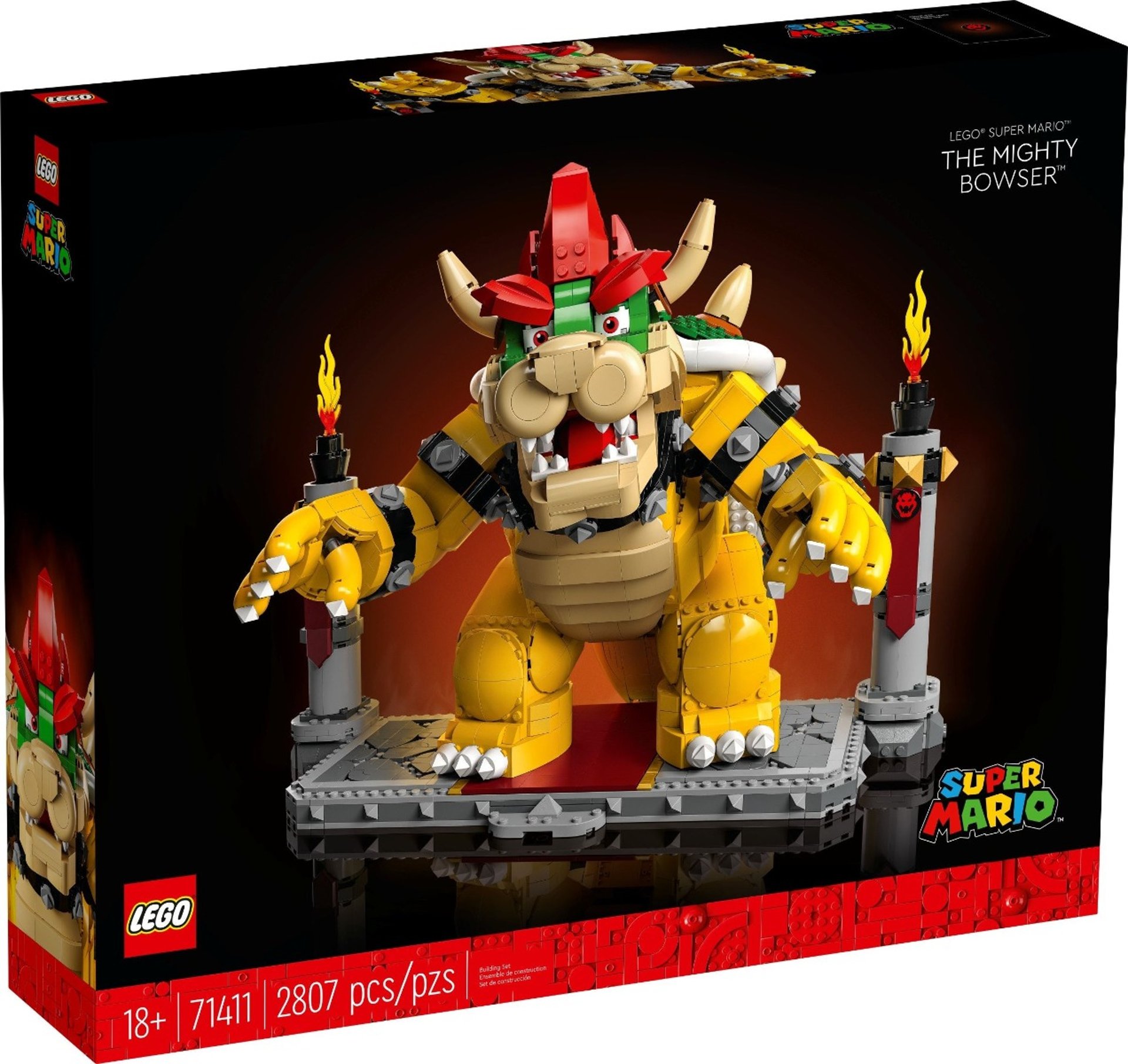 LEGO® Super Mario 71411 - Могъщият Баузър