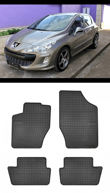 Гумени стелки Frogum за Peugeot 307 2001-2014, 308 2007-2013