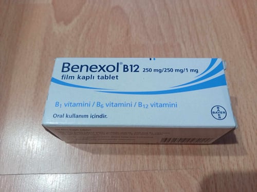 VITAMIN ВИТАМИН B12 таблетки 250 mg. Benexol B12 - 50 таблетки