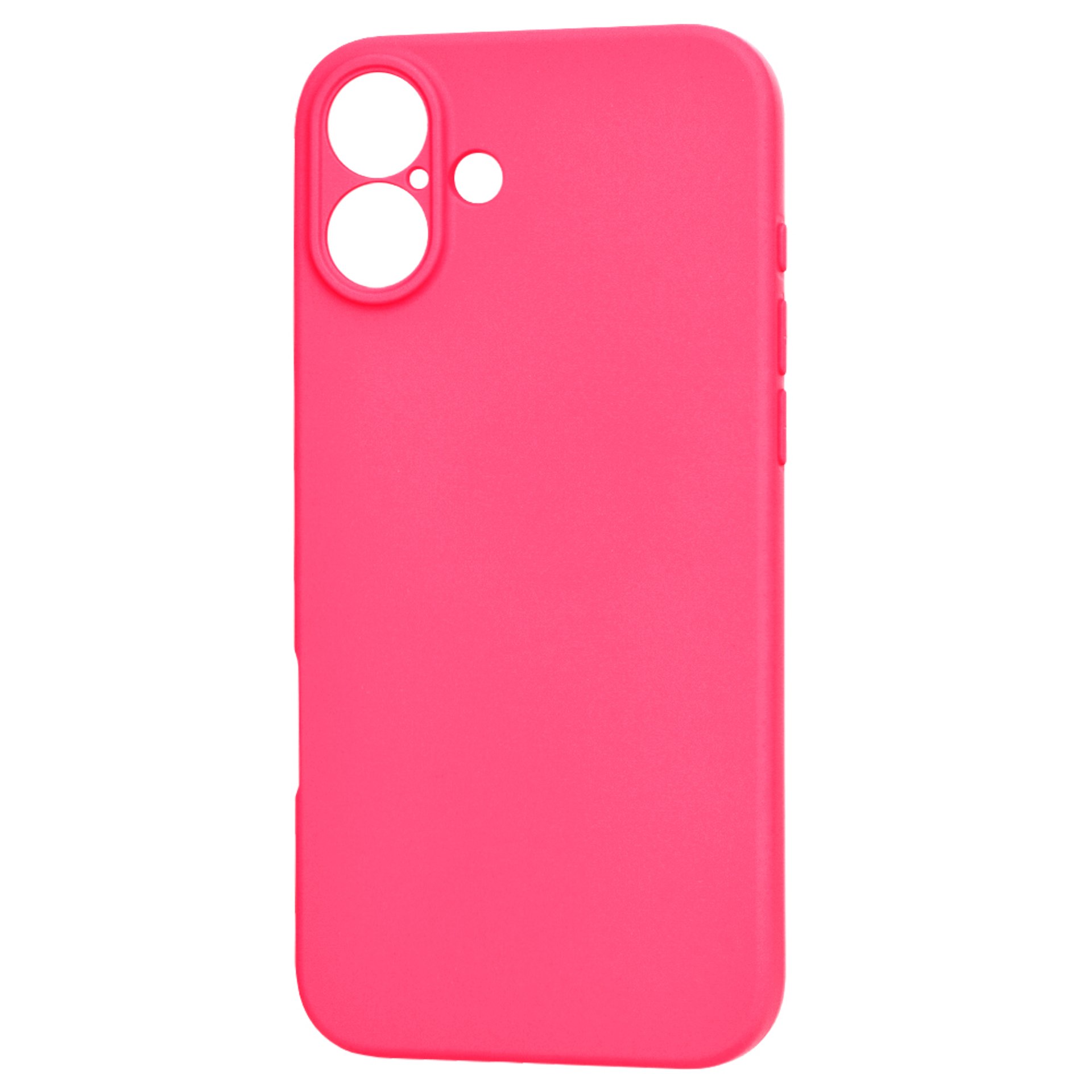 iPhone 16 Plus - Techsuit SoftFlex - Hot Pink